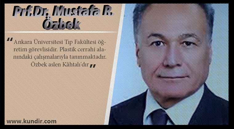 Prf.Dr. Mustafa R. Özbek 