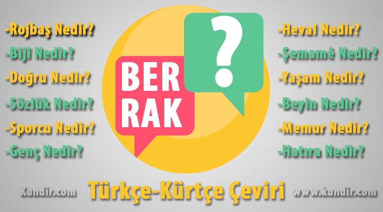 kürtçe berrak ne demektir?